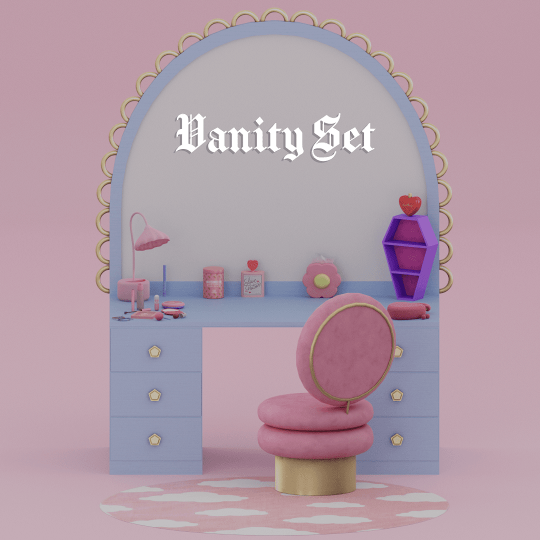 Скриншот мода Туалетный столик Vanity Set
